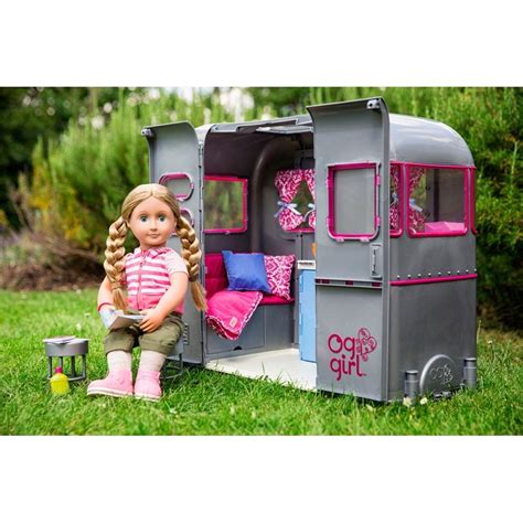 If ur a budget friendly parent check out "my life" accessories at Walmart they are a 13 of the cost of American girl products. . American girl doll camper